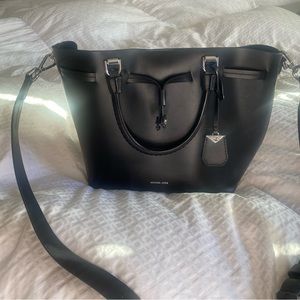 Nice matte black michael kors purse